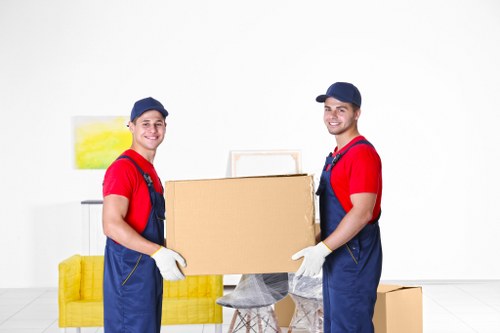 Customer raising a complaint during a removals service review