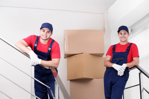 Professional removal van service in Roehampton for home relocation