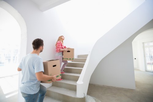 Removals Roehampton team using efficient transport and recycling-focused handling