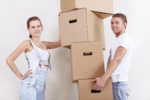 Prepared home interior before house removals in Roehampton